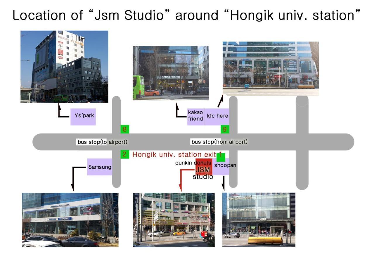 Jsm Studio Hongdae Seoul Exteriör bild